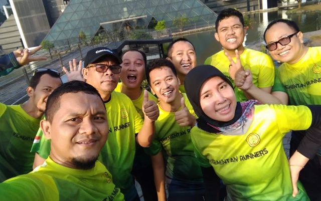 Lari dengan Komunitas, PNS Pertanian RI Gagas Kementan Runners